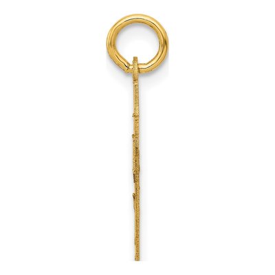 14K Yellow Gold Number 87 Charm – view 2