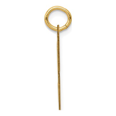 14K Yellow Gold Small Number 96 Charm – view 2
