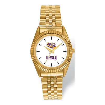 LSU Tigers Men's Gold-Tone Quartz Watch – view 2