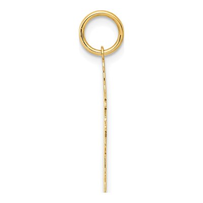14K Yellow Gold Small Girl Pendant – view 3