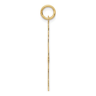 14K Yellow Gold Large Boy Charm – view 3