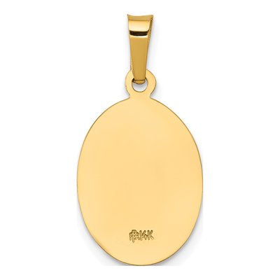 14K Yellow Gold Saint Joseph Medal Charm – view 5