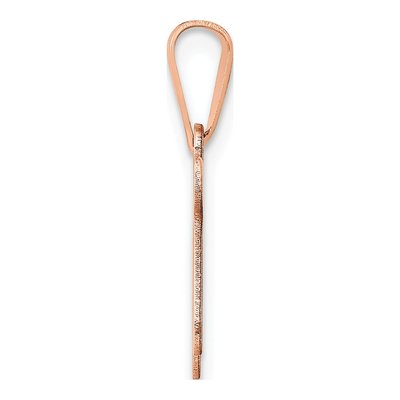 14K Rose Gold Chai Pendant – view 3
