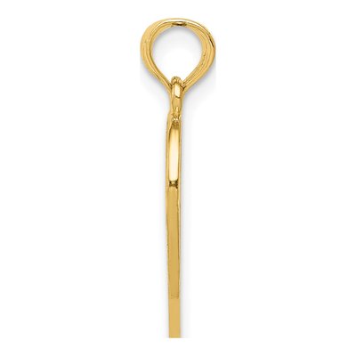 14K Yellow Gold Mother-Daughter Break-Apart Flower Pendant – view 3