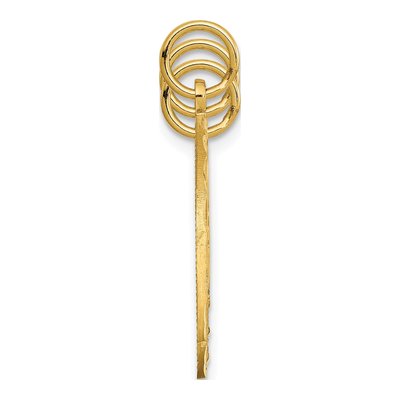 14K Yellow Gold 3-Piece Best Friends Charm – view 3