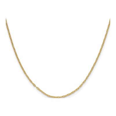 14K Yellow Gold 1.5mm Mariner Anchor Chain – view 2