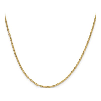 14K Yellow Gold 1.8mm Mariner Anchor Chain – view 2