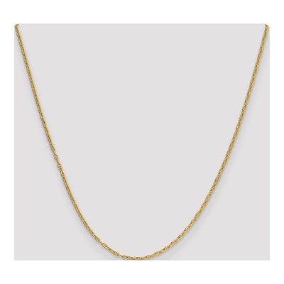 14K Yellow Gold 1.8mm Mariners Anchor Chain – view 4