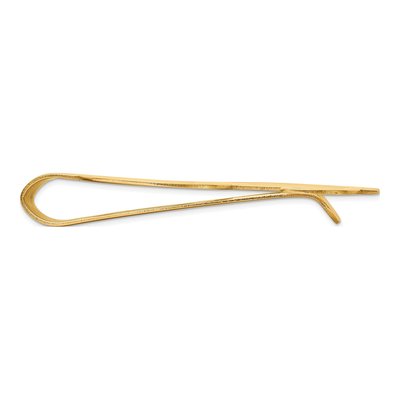 14K Yellow Gold Dollar Sign Money Clip, Engravable – view 3