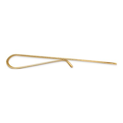 14K Yellow Gold Polished Money Clip for Men – view 3