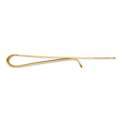 14K Yellow Gold Men's Engravable Money Clip – view 3