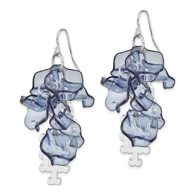 New York Mets Brass Dangle Earrings – view 2