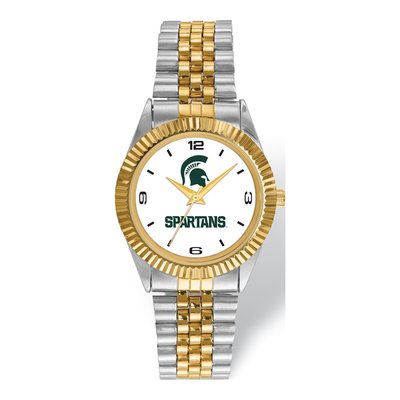 Michigan State Two-Tone Men's Quartz Watch – view 2
