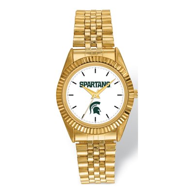 Michigan State Gold-Tone Quartz Watch – view 2
