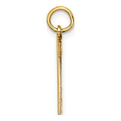 14K Yellow Gold Number 7 Charm – view 3