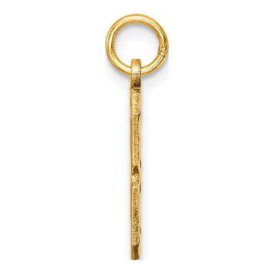 14K Yellow Gold Number 8 Charm – view 3