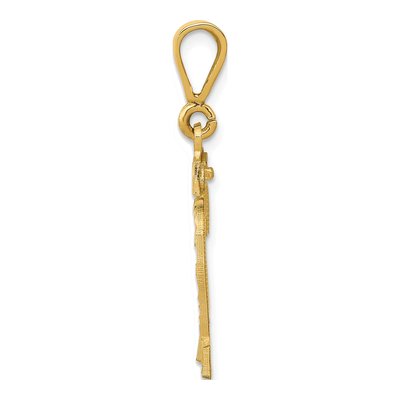 14K Yellow Gold Number 22 Charm – view 3