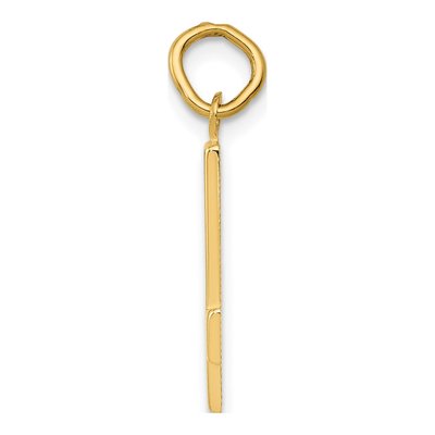 14K Yellow Gold Number 4 Charm – view 3