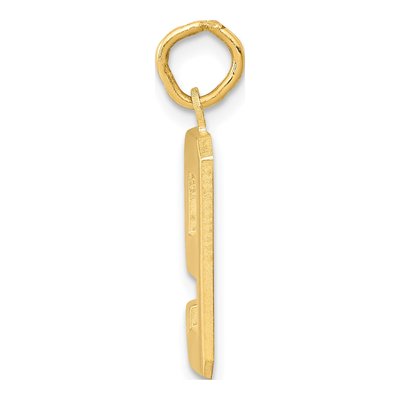 14K Yellow Gold Number 9 Charm – view 3