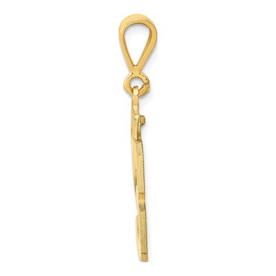 14K Yellow Gold Number 23 Charm – view 3
