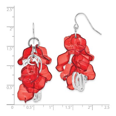 Washington Nationals Brass Dangle Earrings – view 3