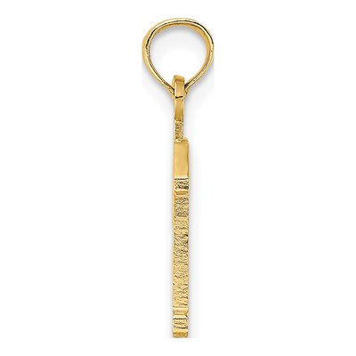 14K Yellow Gold Number 13 Pendant – view 3