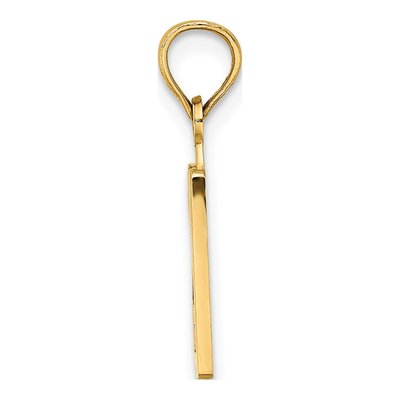 14K Yellow Gold Number 20 Pendant – view 3