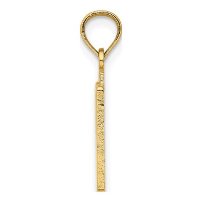14K Yellow Gold Number 50 Pendant – view 3