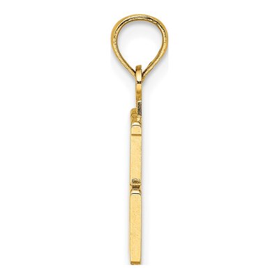 14K Yellow Gold Number 75 Pendant – view 3