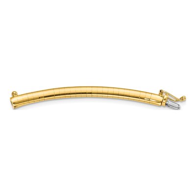14K Yellow Gold Omega Necklace