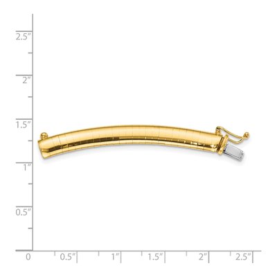 14K Yellow Gold Omega Necklace – view 3