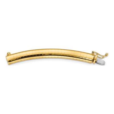 14K Yellow Gold Omega Necklace