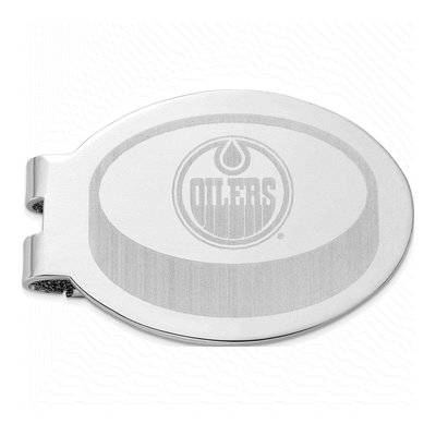 Edmonton Oilers Stainless Steel Money Clip