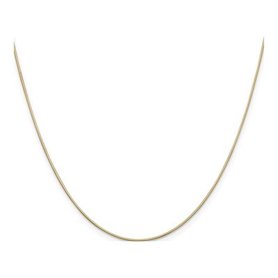 14K Yellow Gold 0.6mm Snake Chain – view 3