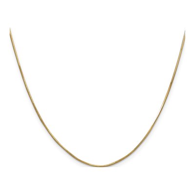14K Yellow Gold 0.8mm Snake Chain – view 4