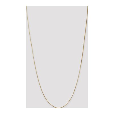 14K Yellow Gold 0.8mm 8mm Octagonal Snake Chain – view 5