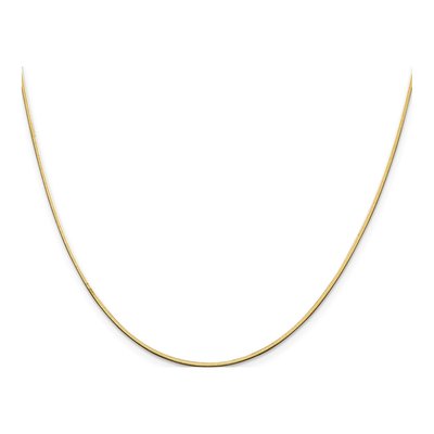 14K Yellow Gold 1mm Snake Chain – view 4