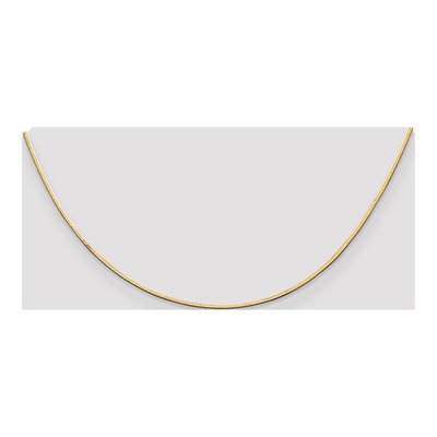 14K Yellow Gold 1mm Snake Chain – view 6