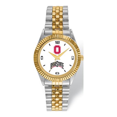 Ohio State Buckeyes Men's Two-Tone Quartz Watch