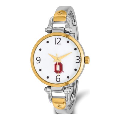 Ohio State Two-Tone Quartz Bracelet Watch