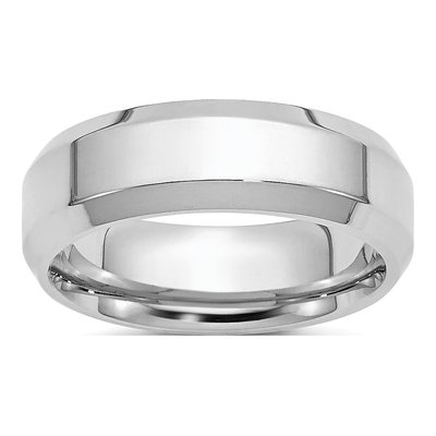 Platinum 6mm Comfort-Fit Wedding Band