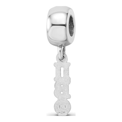 Pi Beta Phi Sterling Silver Vertical Letters on Bead – view 5