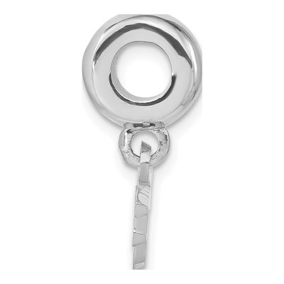 Sterling Silver Firefighters Girl Dangle Bead – view 2