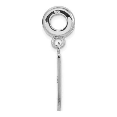 Sterling Silver Pow Mia Dangle Bead – view 2