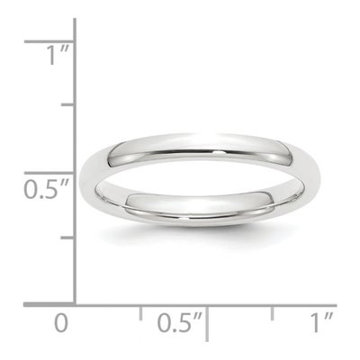 Platinum 2.5mm Comfort-Fit Wedding Band – view 5
