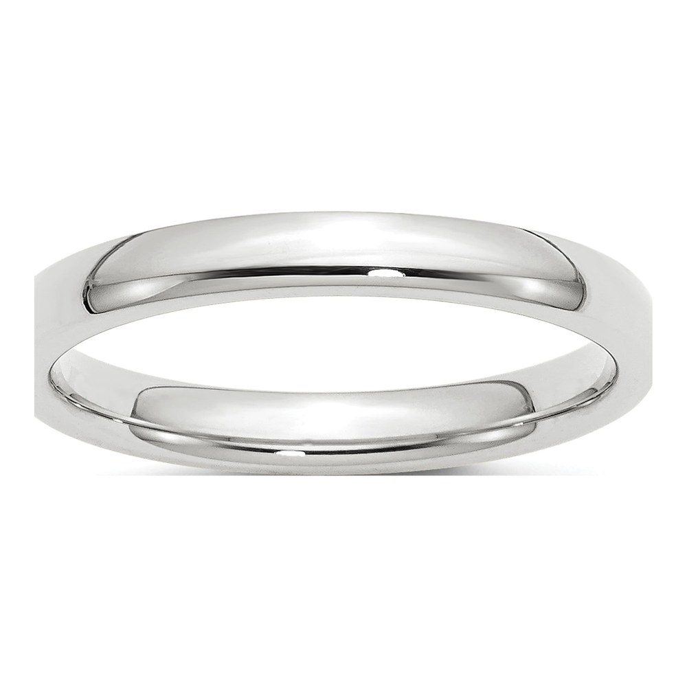 Platinum 3mm Comfort-Fit Wedding Band