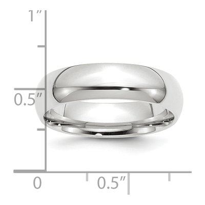 Men's Platinum 6mm Comfort-Fit Wedding Band – view 4