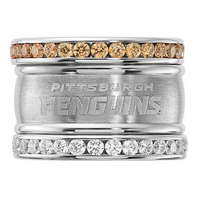 NHL Pittsburgh Penguins Crystal Ring Set – view 4