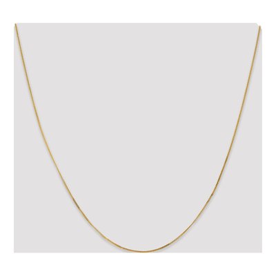 14K Yellow Gold 0.9mm Curb Chain – view 5