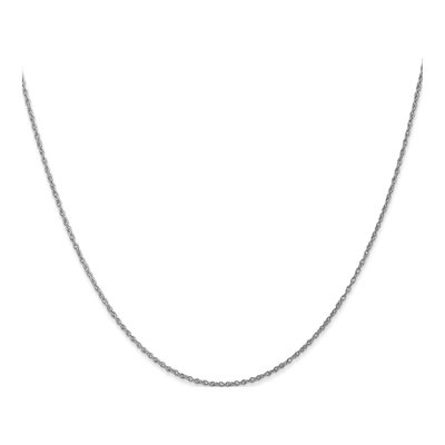 14K White Gold 0.8mm Rope Chain – view 3